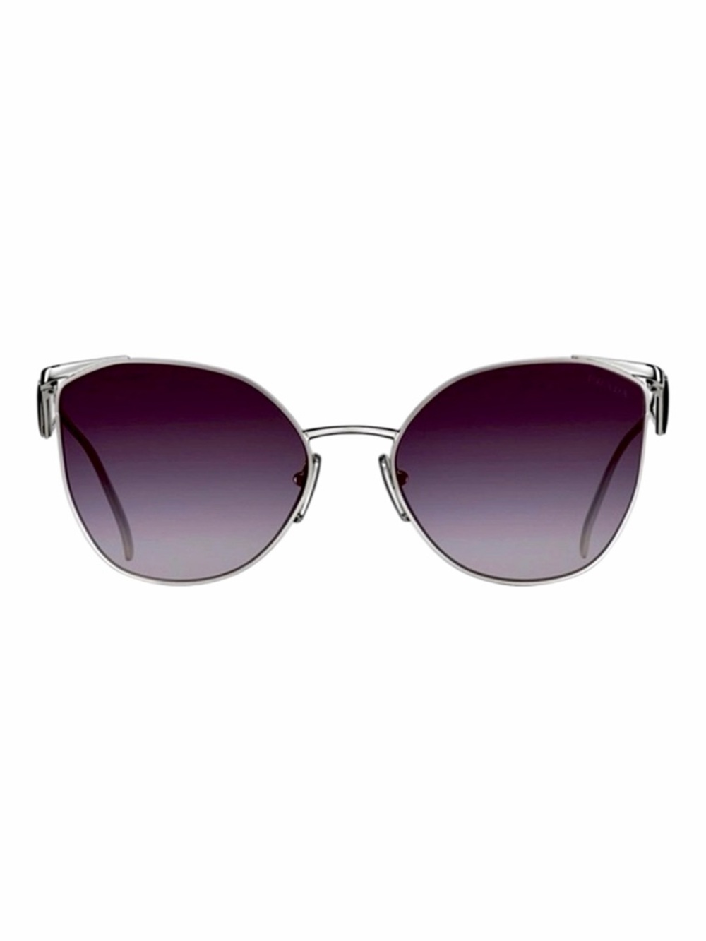 NWOT Prada – Cat Eye Gradient Lens Sunglasses – Silver Purple – OS